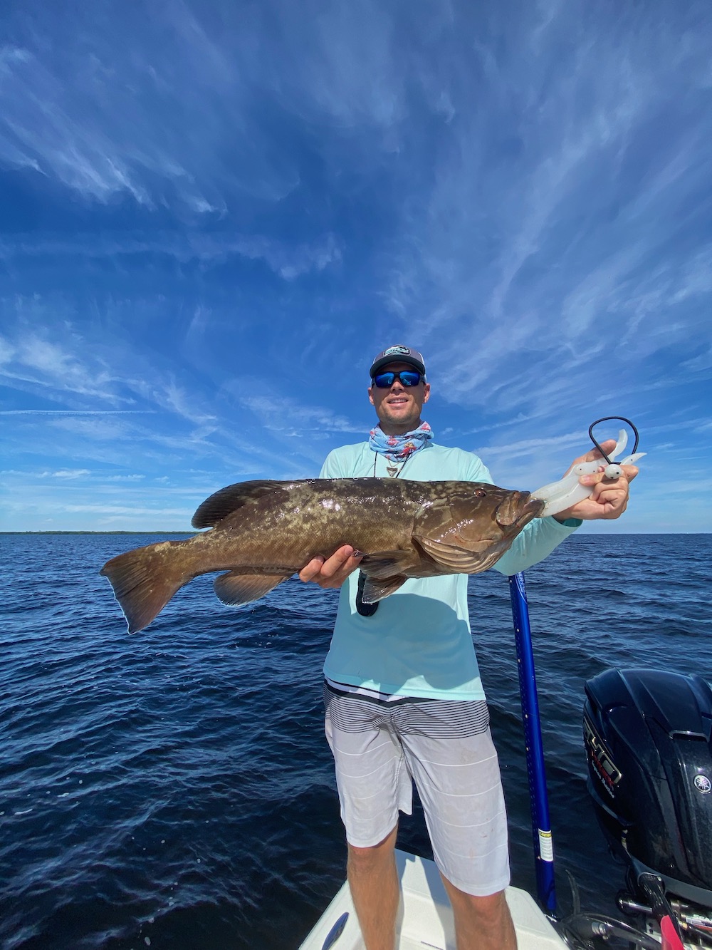 Huge Gag Grouper Pine Island Charter Fishing