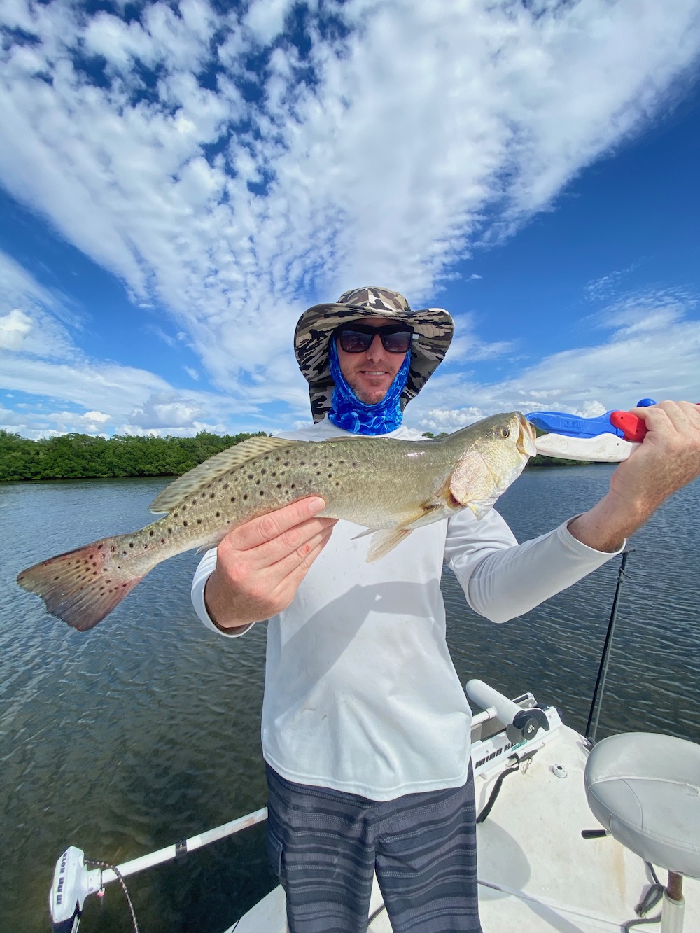 Spotted Sea Trout fishing charter
