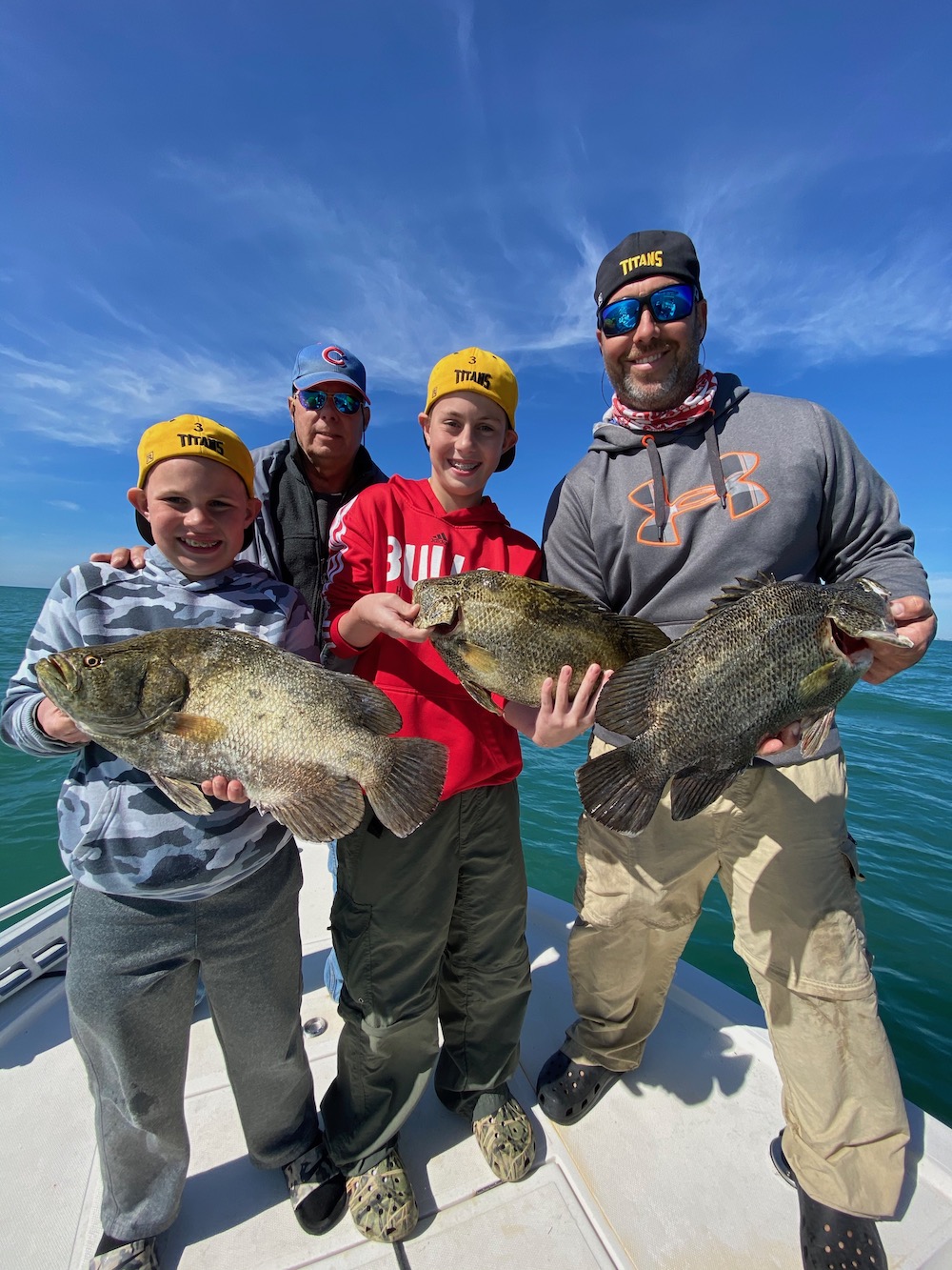 Triple Tail fishing charter Pine Island